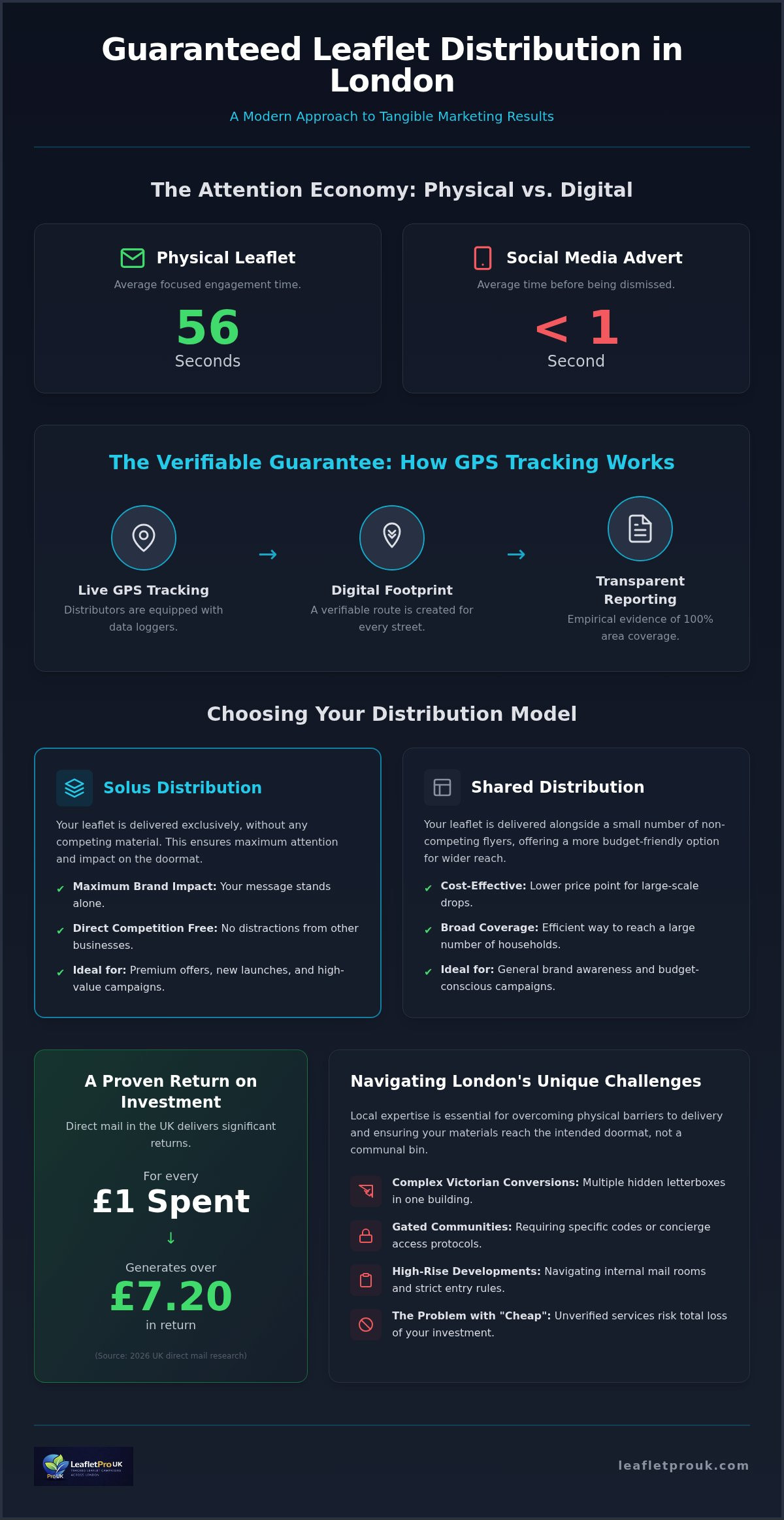 Guaranteed Flyer Delivery London: A Guide to Accountable Postcode Marketing