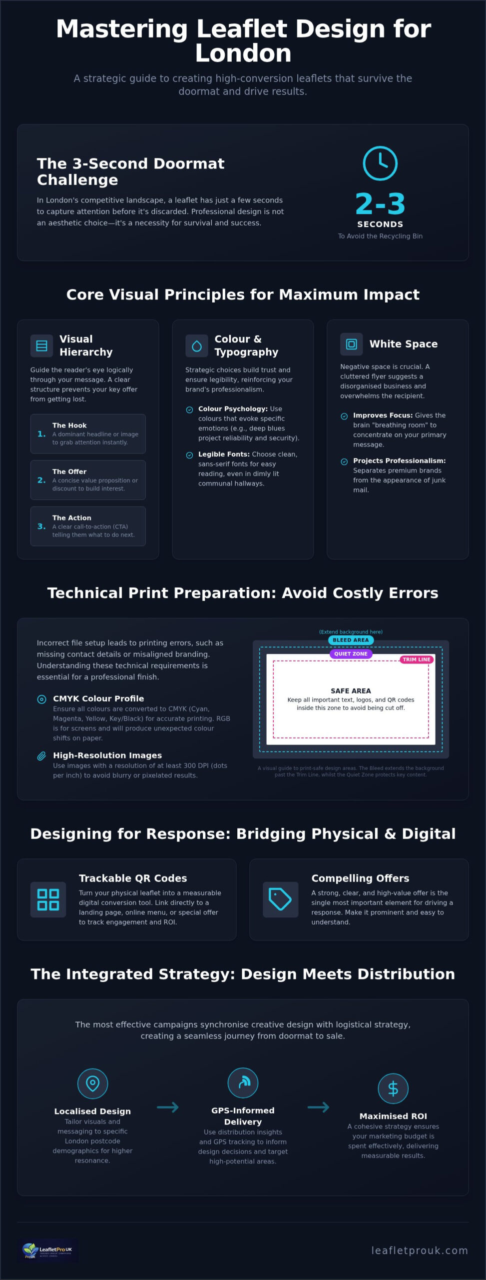Leaflet Design Best Practices: A 2026 Guide to London Campaign Success